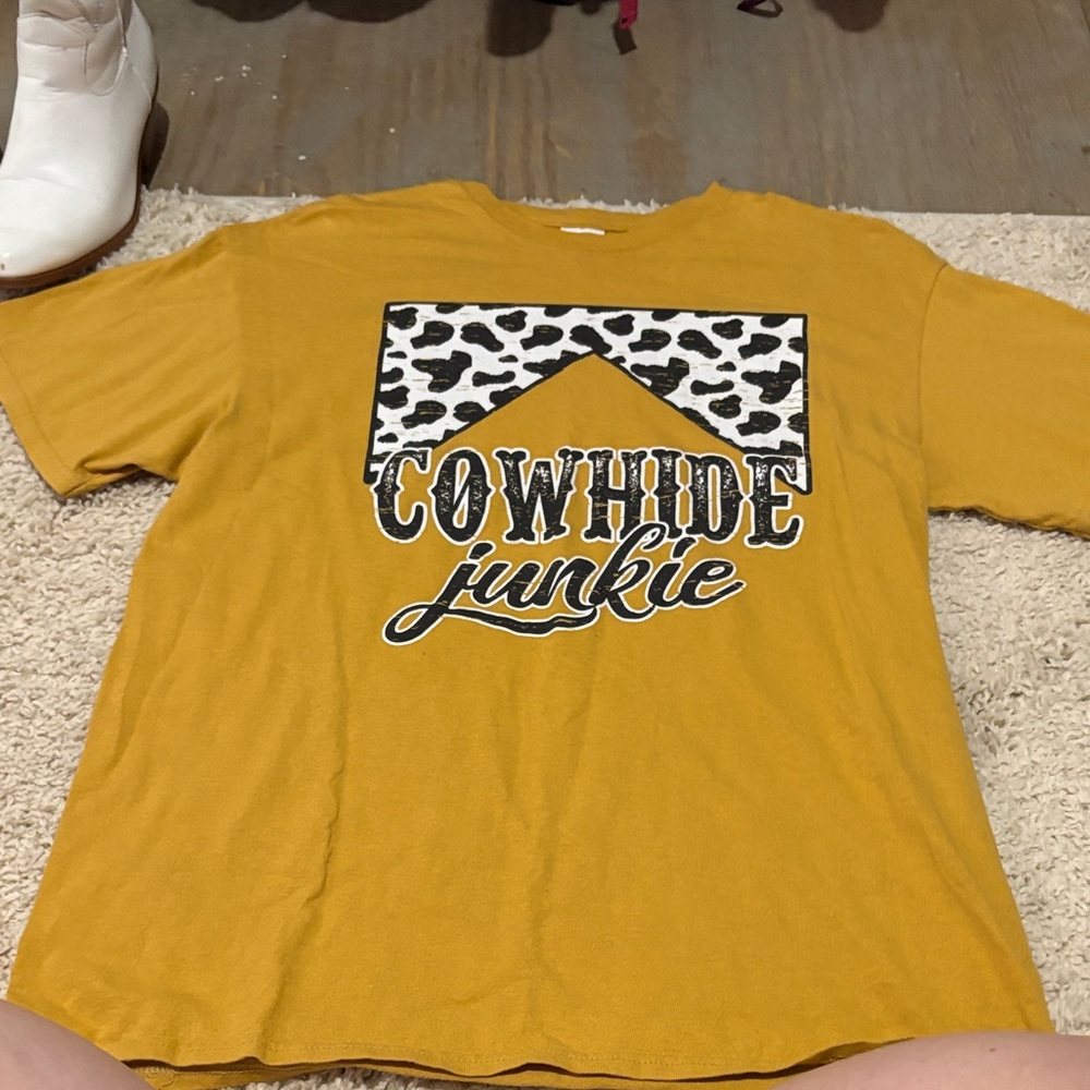 Women Mustard T-Shirt